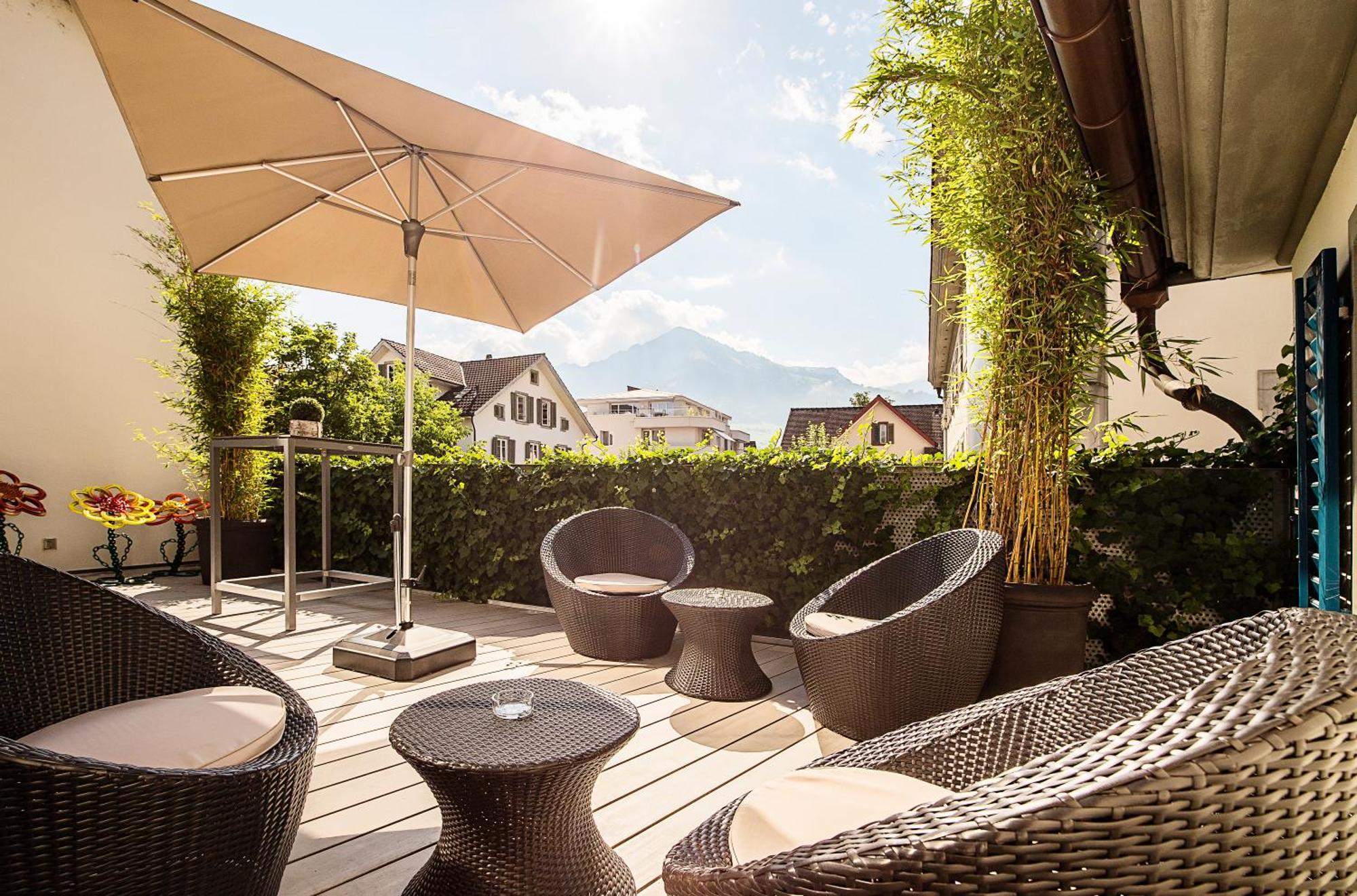 Hotel Engel Stans Bagian luar foto